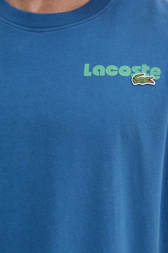 Lacoste t-shirt in cotone TH7544 blu