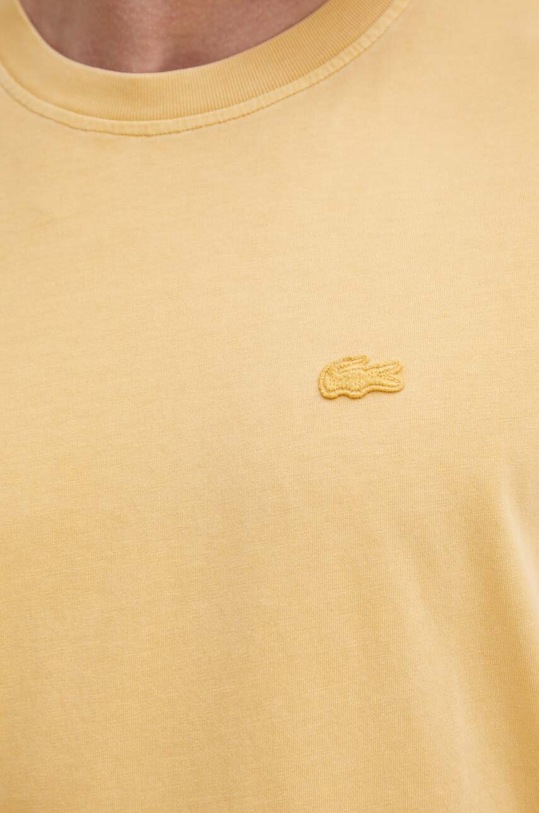 Bavlněné tričko Lacoste TH8312 oranžová