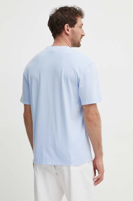 Abbigliamento Lacoste t-shirt in cotone TH8312 blu