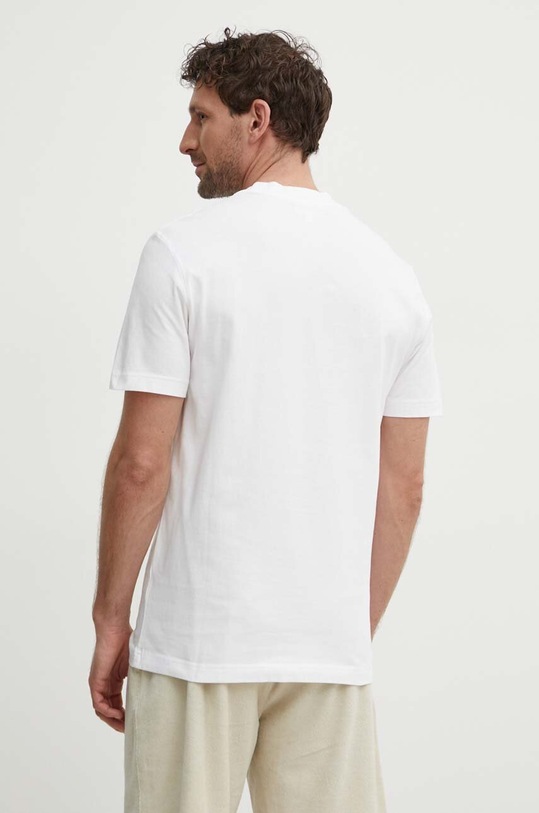 Odzież Lacoste t-shirt bawełniany TH8567 biały