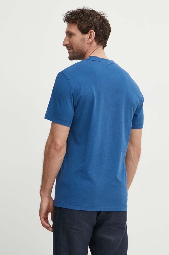 Odzież Lacoste t-shirt bawełniany TH8567 niebieski