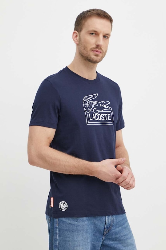 Lacoste t-shirt granatowy TH9068