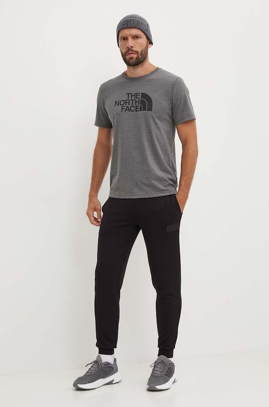 The North Face t-shirt M S/S Easy Tee NF0A87N5DYY1 szary SS24