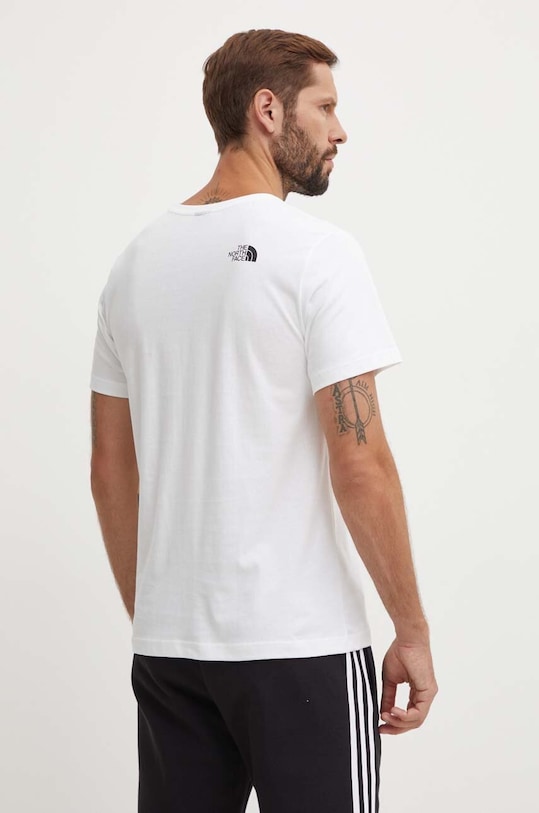 Îmbrăcăminte The North Face tricou din bumbac M S/S Easy Tee NF0A87N5FN41 alb