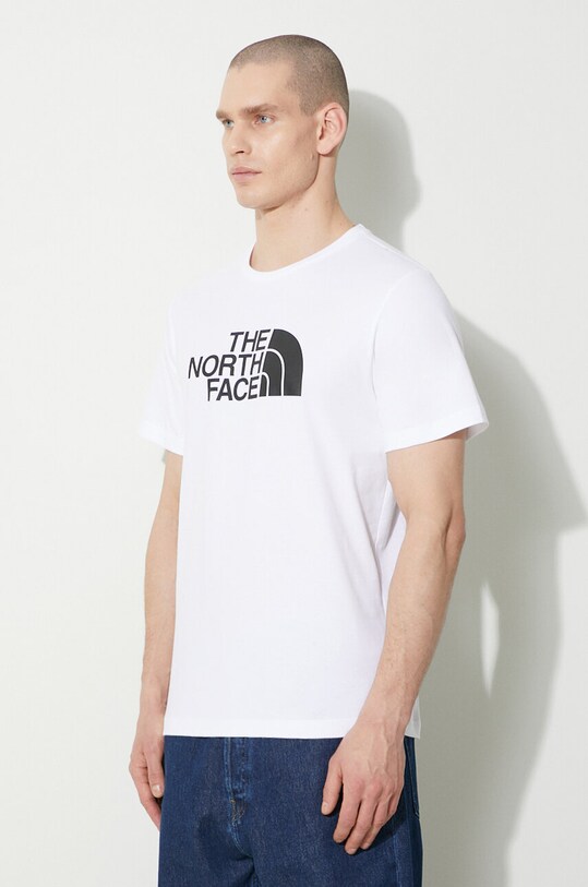 The North Face cotton t-shirt M S/S Easy Tee white NF0A87N5FN41