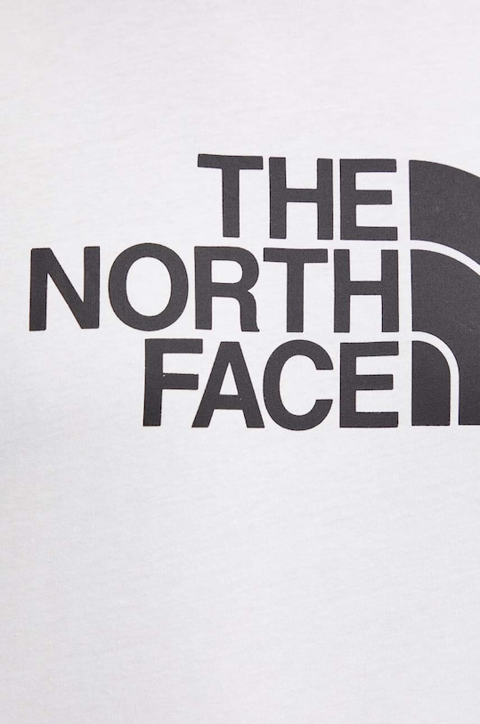 The North Face tricou din bumbac M S/S Easy Tee NF0A87N5FN41 alb