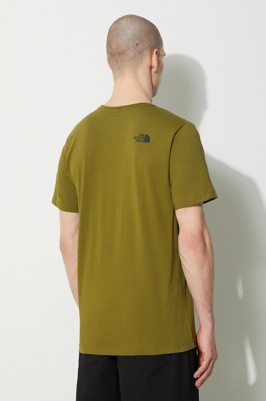 Odjeća Pamučna majica The North Face M S/S Easy Tee NF0A87N5PIB1 zelena