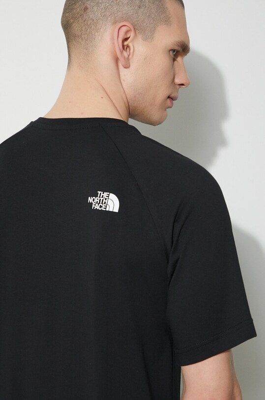 The North Face cotton t-shirt M S/S Raglan Easy Tee NF0A87N7JK31 black