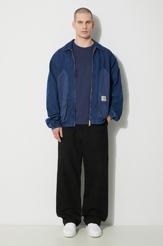 Tričko The North Face M S/S Simple Dome Tee NF0A87NG8K21 tmavomodrá SS24