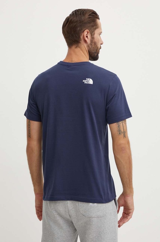 Oblečení Tričko The North Face M S/S Simple Dome Tee NF0A87NG8K21 námořnická modř