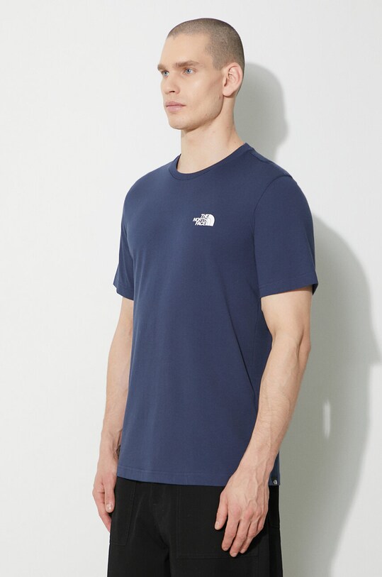 Tričko The North Face M S/S Simple Dome Tee tmavomodrá NF0A87NG8K21