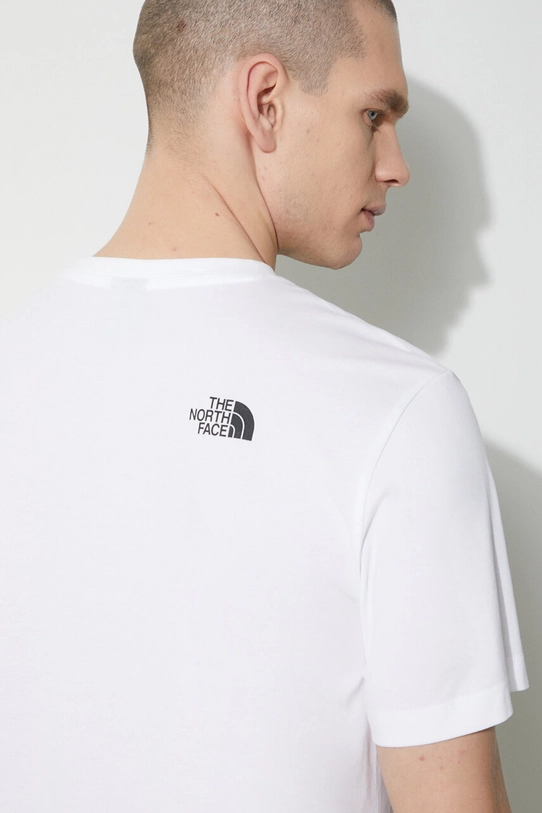 The North Face t-shirt M S/S Simple Dome Tee NF0A87NGFN41 bianco