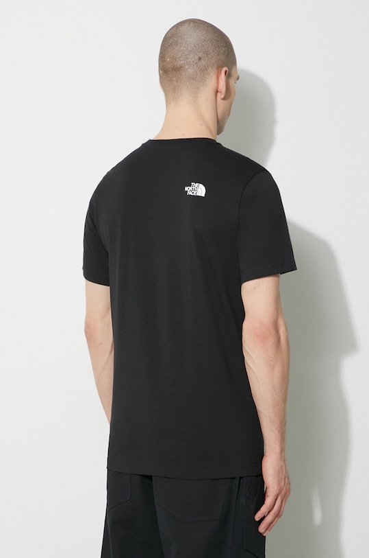 Odzież The North Face t-shirt M S/S Simple Dome Tee NF0A87NGJK31 czarny