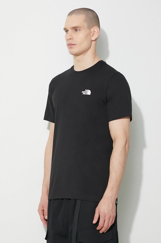 The North Face t-shirt M S/S Simple Dome Tee czarny NF0A87NGJK31