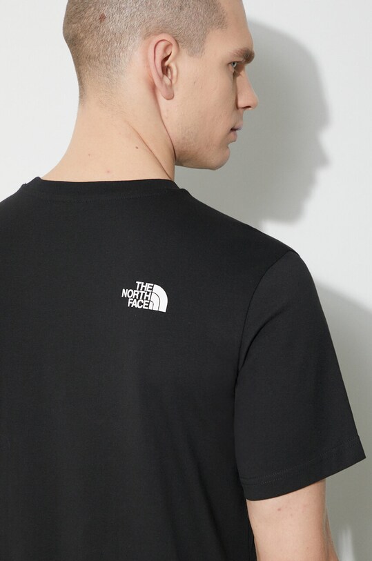 The North Face t-shirt M S/S Simple Dome Tee NF0A87NGJK31 czarny