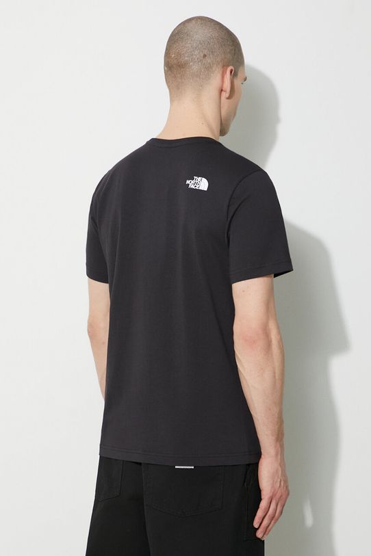 Odzież The North Face t-shirt bawełniany M S/S Never Stop Exploring Tee NF0A87NSJK31 czarny