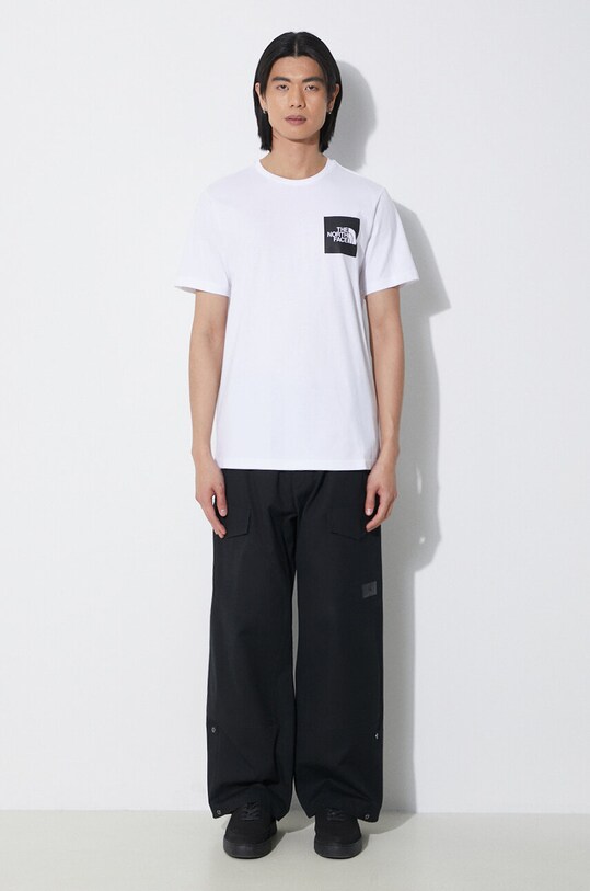 The North Face cotton t-shirt M S/S Fine Tee NF0A87NDFN41 white SS24