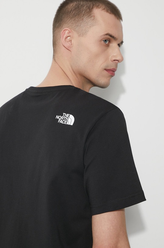 The North Face t-shirt in cotone M S/S Fine Tee NF0A87NDJK31 nero