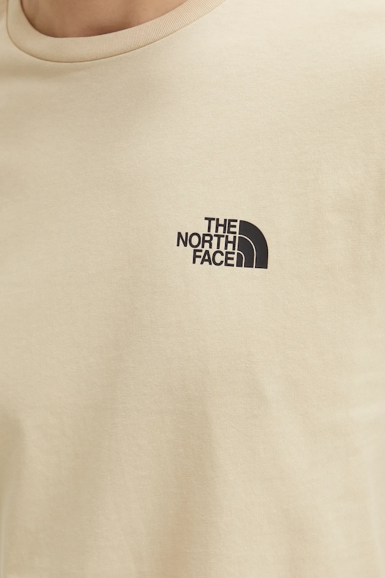 The North Face t-shirt M S/S Simple Dome Tee NF0A87NG3X41 beige