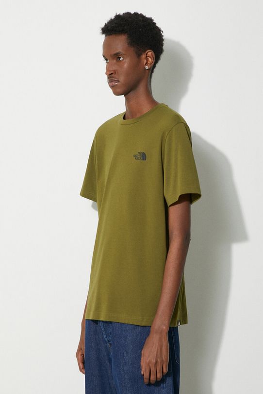 The North Face t-shirt M S/S Simple Dome Tee zielony NF0A87NGPIB1