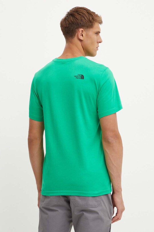 Oblečení Tričko The North Face M S/S Simple Dome Tee NF0A87NGPO81 zelená