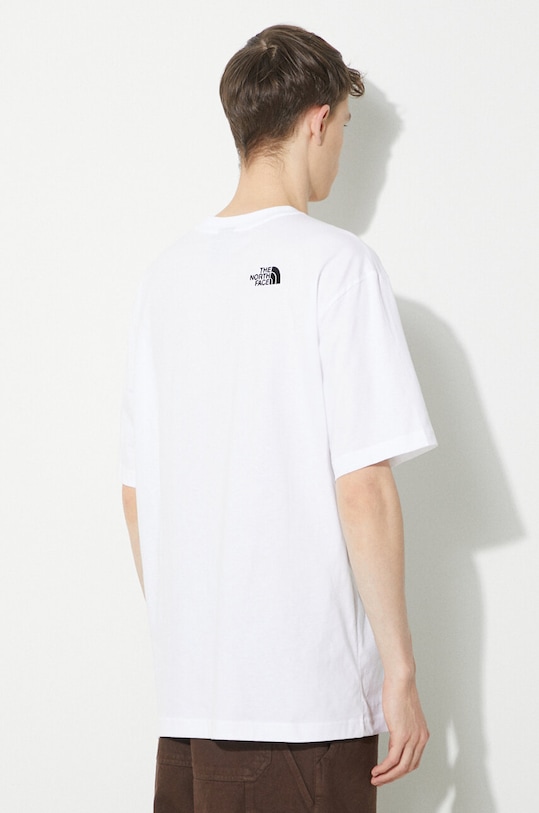 Abbigliamento The North Face t-shirt in cotone M S/S Essential Oversize Tee NF0A87NRFN41 bianco