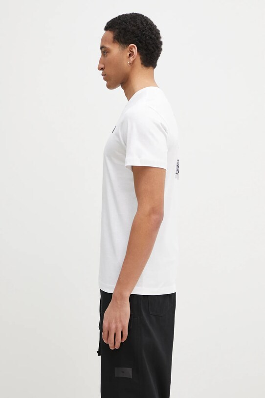 The North Face tricou din bumbac M S/S Redbox Celebration Tee NF0A87NVFN41 alb SS24