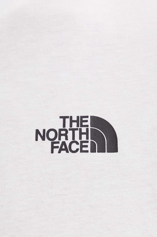 The North Face t-shirt bawełniany M S/S Redbox Celebration Tee NF0A87NVFN41 biały