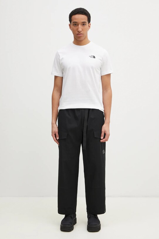 The North Face tricou din bumbac M S/S Redbox Celebration Tee NF0A87NVFN41 alb