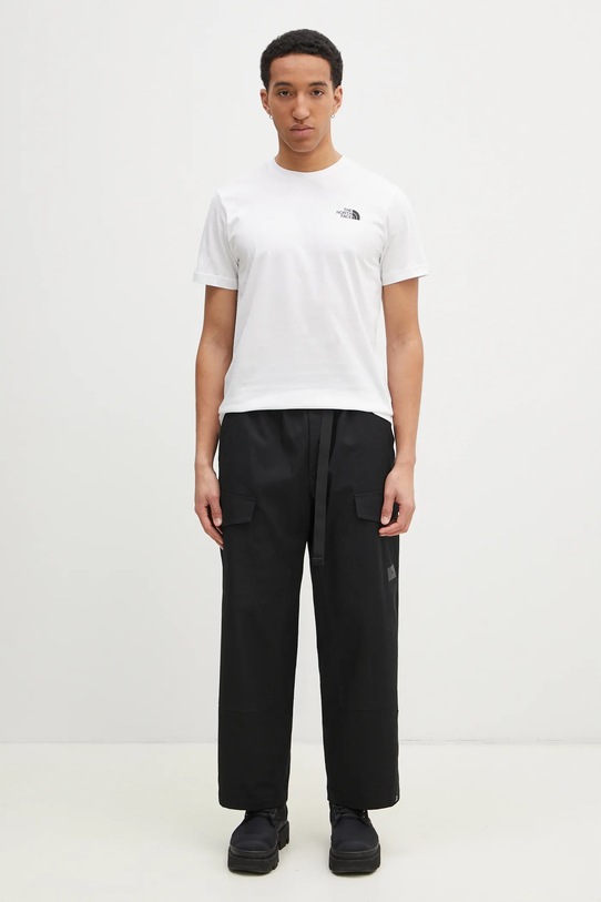 The North Face t-shirt in cotone M S/S Redbox Celebration Tee NF0A87NVFN41 bianco