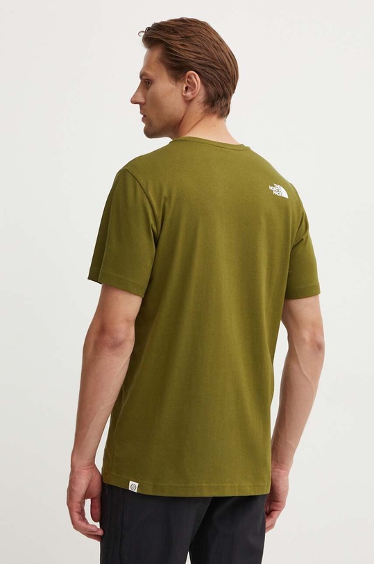 Oblačila Bombažna kratka majica The North Face M Berkeley California Pocket S/S Tee NF0A87U2PIB1 zelena