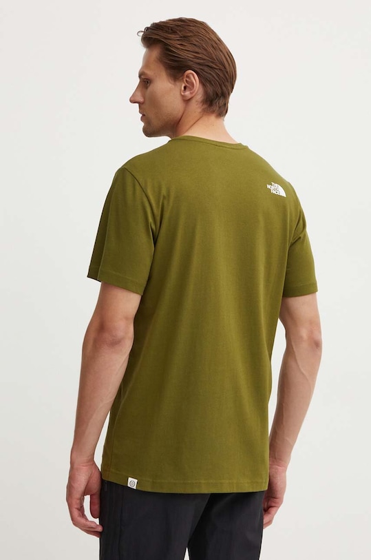 Oblačila Bombažna kratka majica The North Face M Berkeley California Pocket S/S Tee NF0A87U2PIB1 zelena