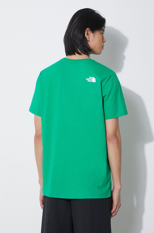 Abbigliamento The North Face t-shirt in cotone M Berkeley California S/S Tee NF0A87U5PO81 verde