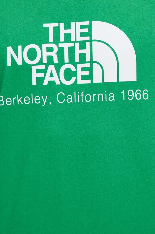 The North Face tricou din bumbac M Berkeley California S/S Tee NF0A87U5PO81 verde