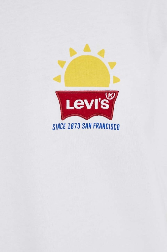 Levi's t-shirt bawełniany 0008C biały
