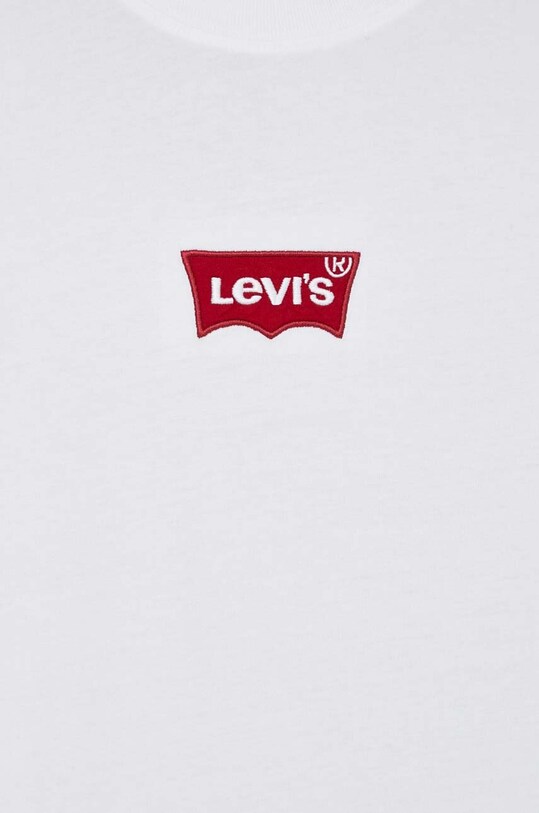 Bavlnené tričko Levi's 0008C biela