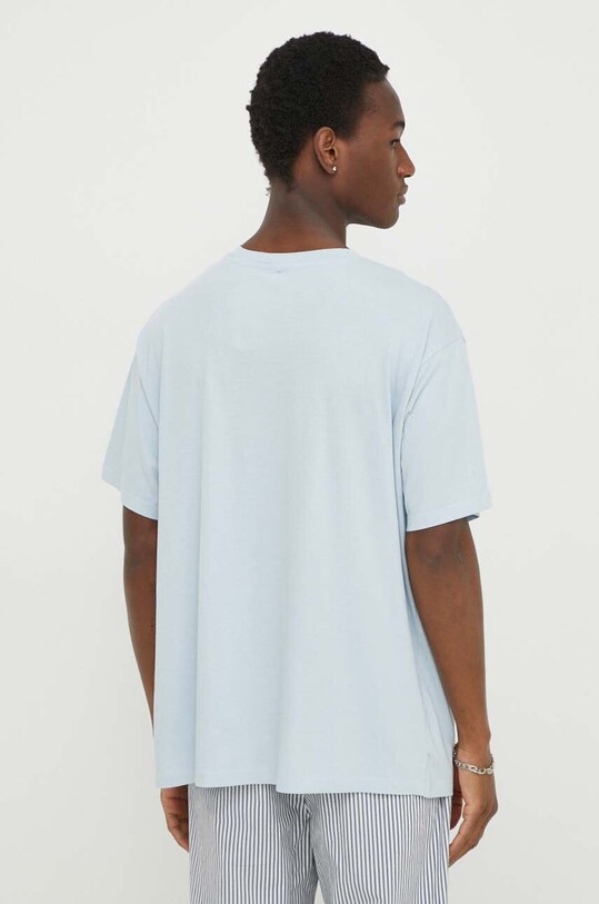 Oblečenie Bavlnené tričko Levi's 0008C modrá