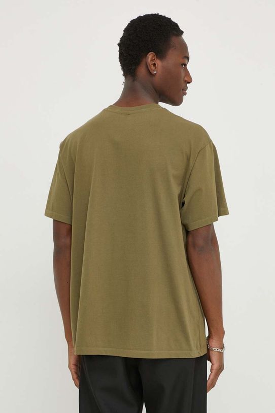 Odzież Levi's t-shirt bawełniany 0008C zielony