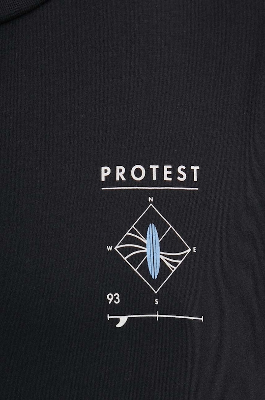 Bavlnené tričko Protest Prtpenalt 1712143 čierna