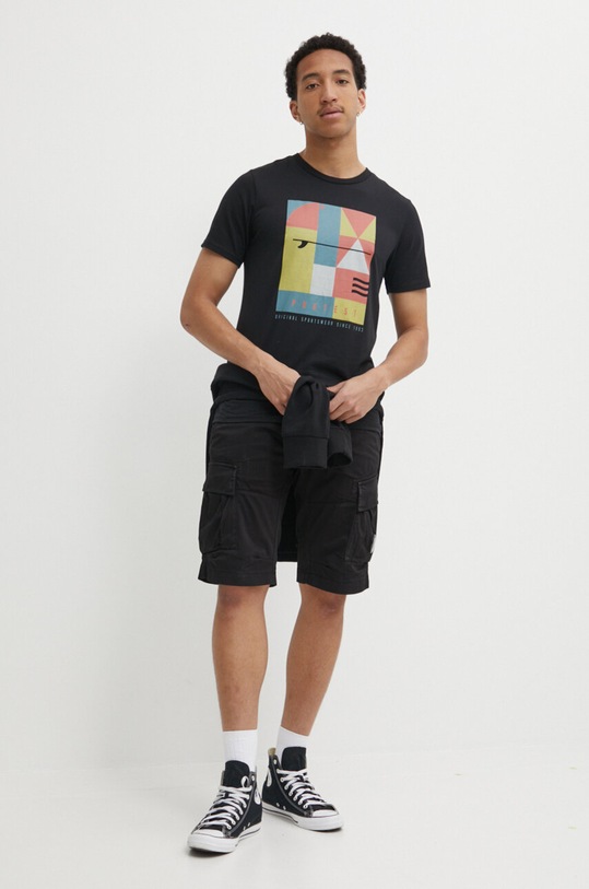 Protest tricou Prtwelby 1712243 negru SS24