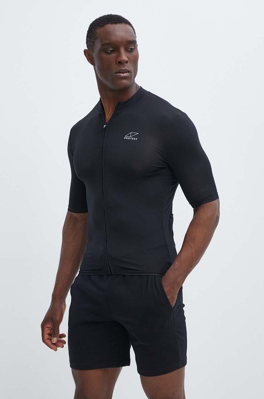 Cyklistické tričko Protest Prtzabel slim čierna 1737200.