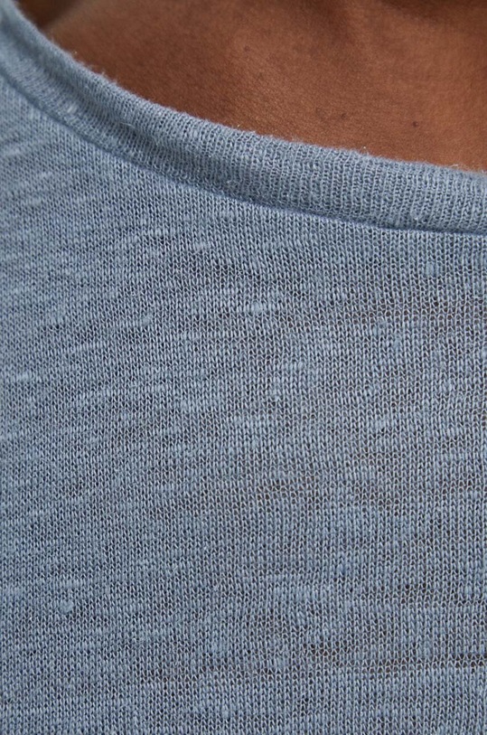 Bruuns Bazaar vászon póló BBM2266N kék