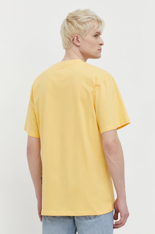 Odzież Karl Kani t-shirt bawełniany 6069129 żółty
