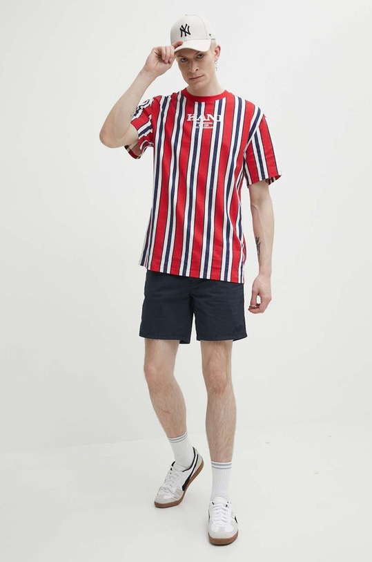 Karl Kani t-shirt bawełniany 6069093 czerwony SS24