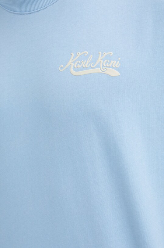 Karl Kani tricou din bumbac 6069101 albastru