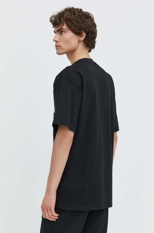 Odzież Karl Kani t-shirt bawełniany 6069140 czarny
