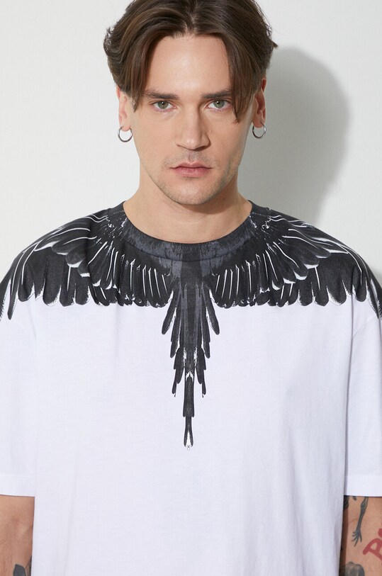 Marcelo Burlon cotton t-shirt Icon Wings Basic CMAA056C99JER0010110 white