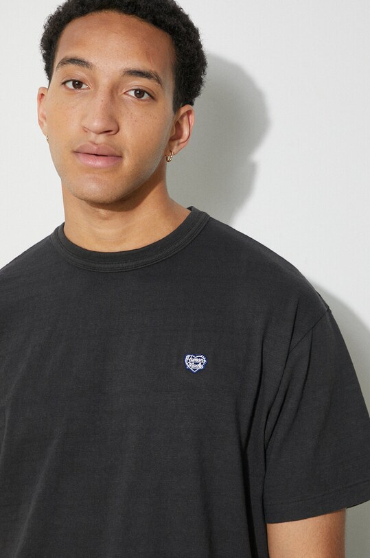 Human Made cotton t-shirt Heart Badge HM27CS002 black