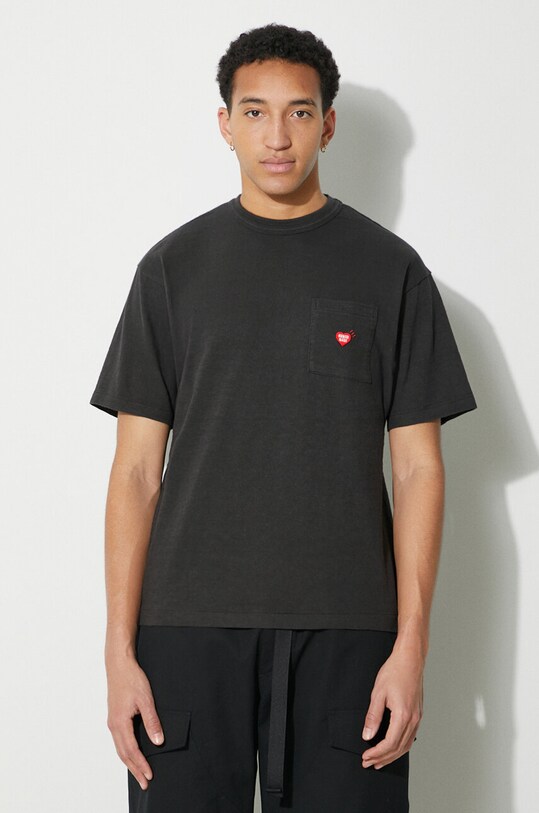 Clothing Human Made cotton t-shirt Pocket HM27CS003 black