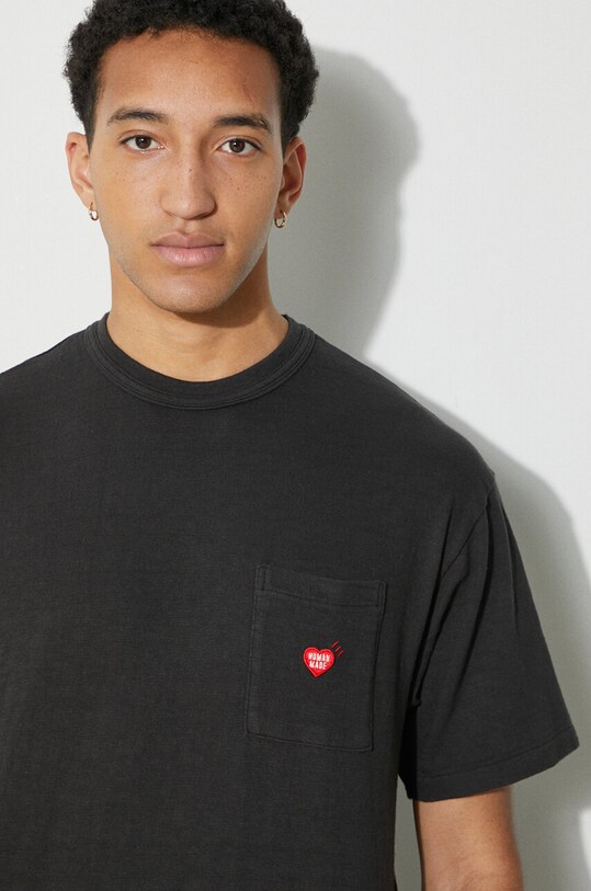 Human Made cotton t-shirt Pocket HM27CS003 black